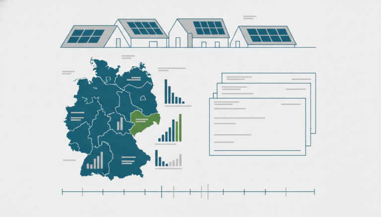 Photovoltaik in den 16 Bundesländern im Vergleich