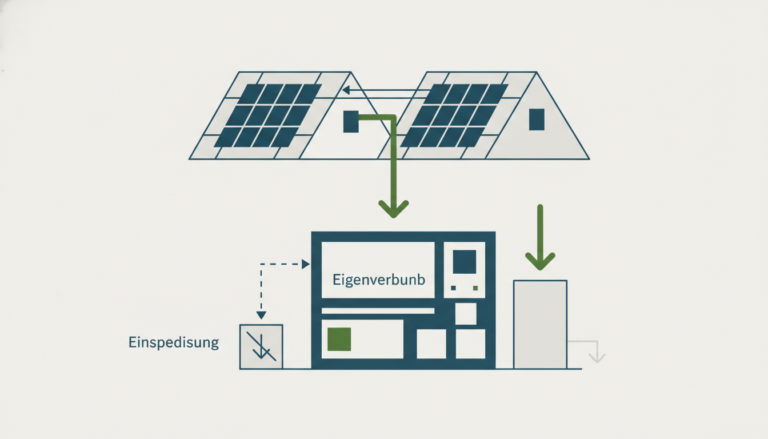 Eigenverbrauch von Solarstrom im Tagesverlauf